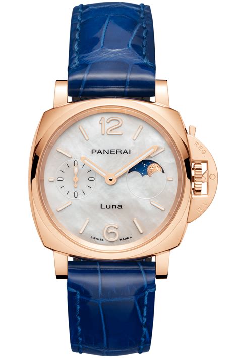 panerai luminor due luna watch.